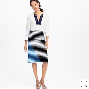 J.Crew High-waisted A-lined skirt